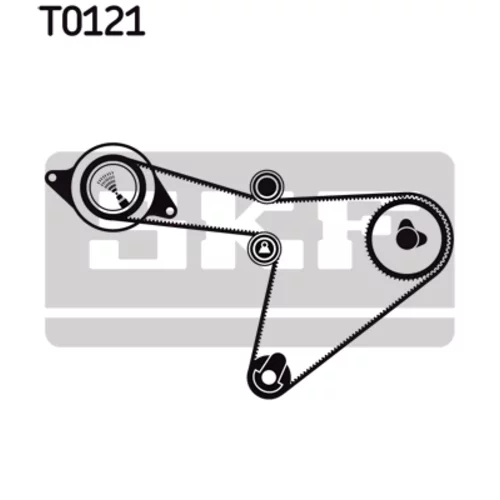 Sada ozubeného remeňa VKMA 97506 /SKF/ - obr. 1