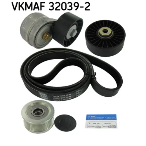 Ozubený klinový remeň - Sada SKF VKMAF 32039-2
