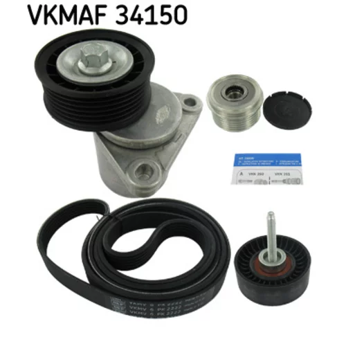 Ozubený klinový remeň - Sada SKF VKMAF 34150