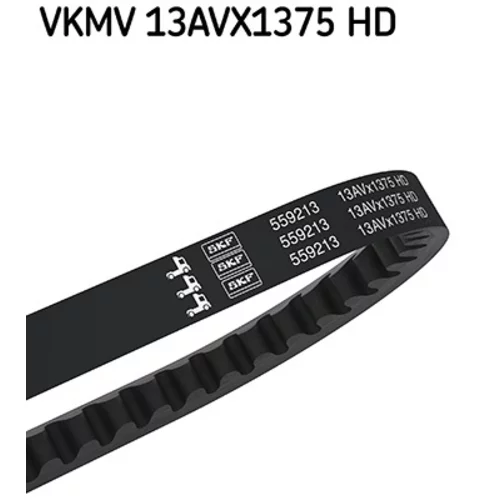 Klinový remeň SKF VKMV 13AVX1375 HD