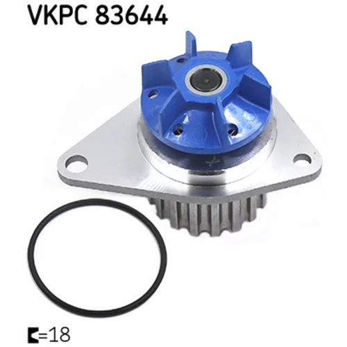 Vodné čerpadlo, chladenie motora VKPC 83644 /SKF/ - obr. 4