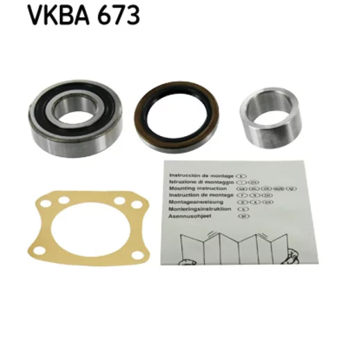 Ložisko kolesa - opravná sada SKF VKBA 673