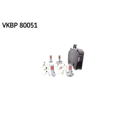 Sada brzdových platničiek kotúčovej brzdy VKBP 80051 /SKF/ - obr. 1