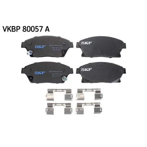 Sada brzdových platničiek kotúčovej brzdy VKBP 80057 A /SKF/ - obr. 1