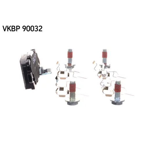 Sada brzdových platničiek kotúčovej brzdy VKBP 90032 A /SKF/ - obr. 4
