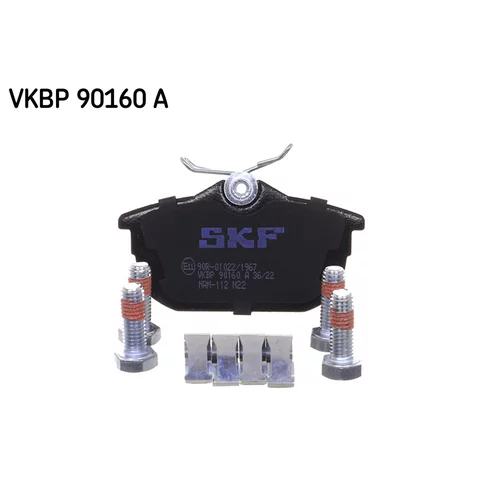 Sada brzdových platničiek kotúčovej brzdy VKBP 90160 A /SKF/ - obr. 1