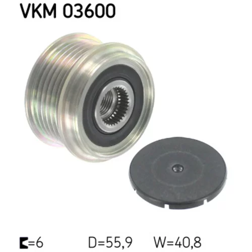 Voľnobežka alternátora VKM 03600 /SKF/