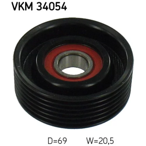Vratná/vodiaca kladka rebrovaného klinového remeňa SKF VKM 34054