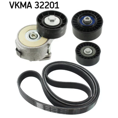 Ozubený klinový remeň - Sada SKF VKMA 32201