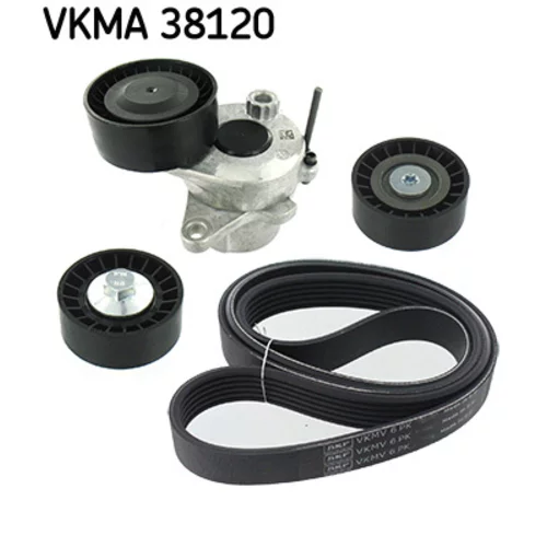 Ozubený klinový remeň - Sada SKF VKMA 38120