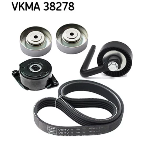 Ozubený klinový remeň - Sada VKMA 38278 /SKF/ - obr. 1