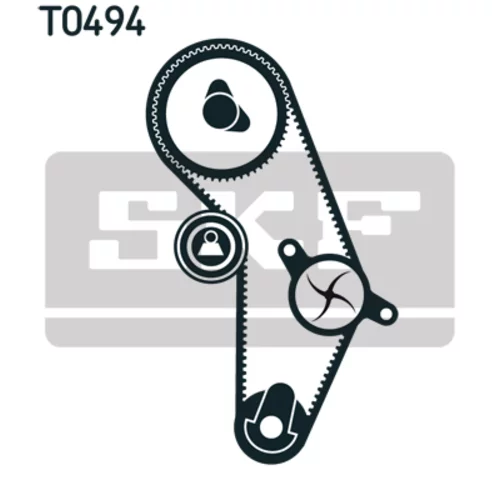 Sada ozubeného remeňa VKMA 95020 /SKF/ - obr. 1
