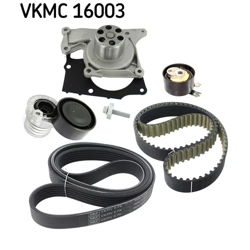 Vodné čerpadlo + sada ozubeného remeňa SKF VKMC 16003