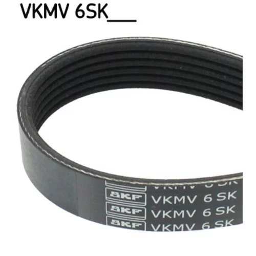 Ozubený klinový remeň SKF VKMV 6SK873