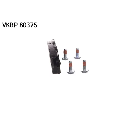 Sada brzdových platničiek kotúčovej brzdy VKBP 80375 /SKF/ - obr. 3