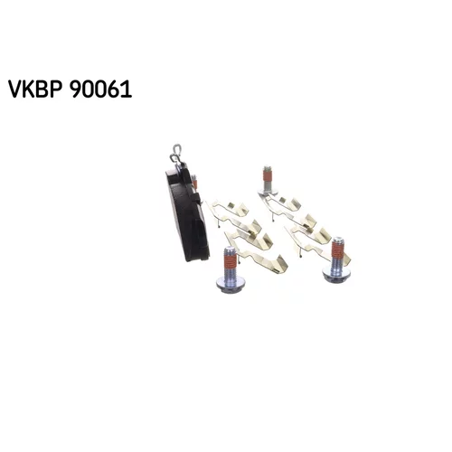 Sada brzdových platničiek kotúčovej brzdy VKBP 90061 /SKF/ - obr. 3