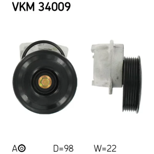 Napínacia kladka rebrovaného klinového remeňa SKF VKM 34009