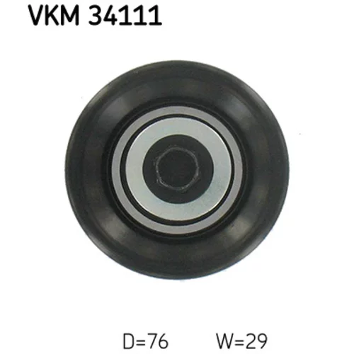 Vratná/vodiaca kladka rebrovaného klinového remeňa VKM 34111 /SKF/ - obr. 4