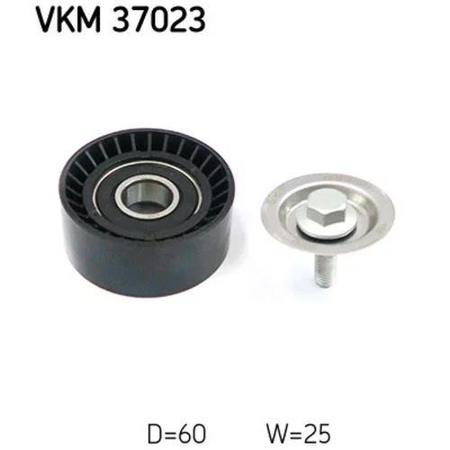 Vratná/vodiaca kladka rebrovaného klinového remeňa VKM 37023 /SKF/ - obr. 2