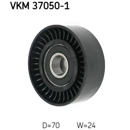 Vratná/vodiaca kladka rebrovaného klinového remeňa VKM 37050-1 /SKF/ - obr. 1