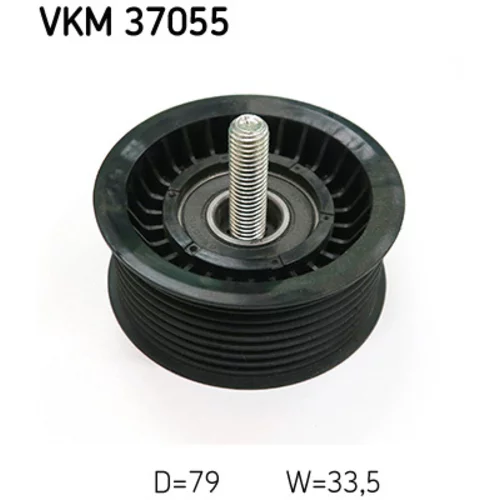 Vratná/vodiaca kladka rebrovaného klinového remeňa VKM 37055 /SKF/ - obr. 1