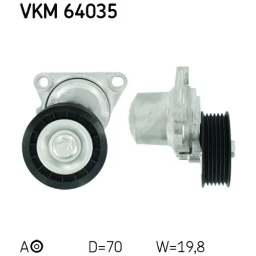 Napinák rebrovaného klinového remeňa VKM 64035 /SKF/