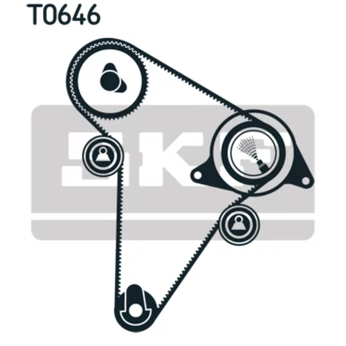 Sada ozubeného remeňa VKMA 03301 /SKF/ - obr. 1