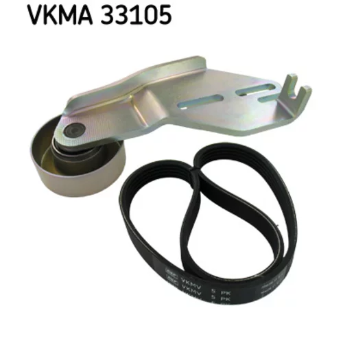 Ozubený klinový remeň - Sada SKF VKMA 33105