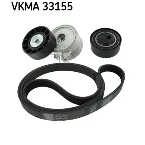 Ozubený klinový remeň - Sada SKF VKMA 33155