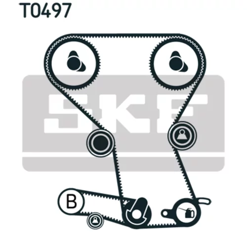 Sada ozubeného remeňa VKMA 95023 /SKF/ - obr. 1