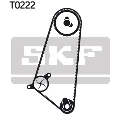 Vodné čerpadlo + sada ozubeného remeňa VKMC 01100 /SKF/ - obr. 1