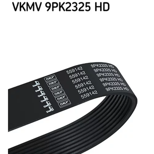Ozubený klinový remeň SKF VKMV 9PK2325 HD