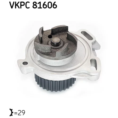 Vodné čerpadlo, chladenie motora VKPC 81606 /SKF/ - obr. 1