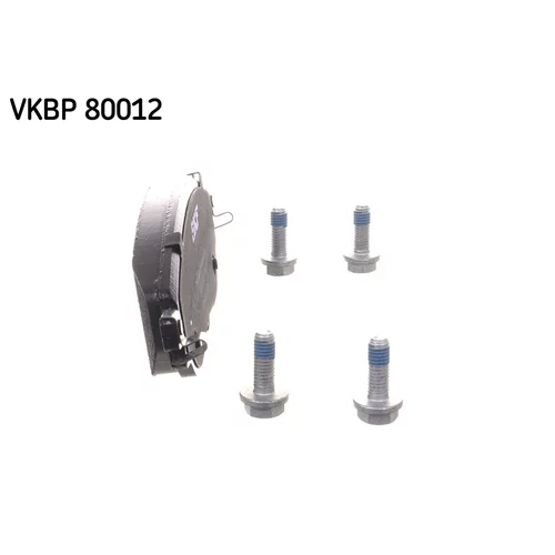 Sada brzdových platničiek kotúčovej brzdy VKBP 80012 /SKF/ - obr. 3