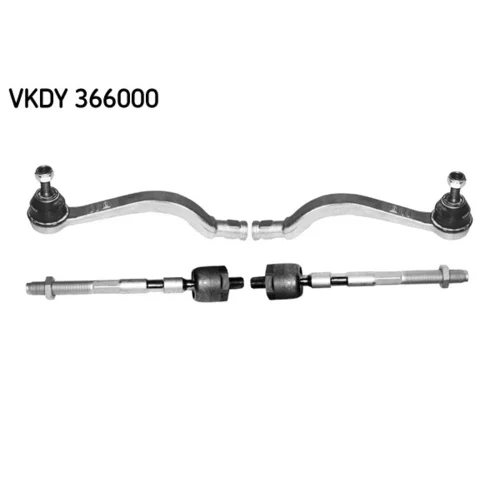Axiálny čap tiahla riadenia SKF VKDY 366000