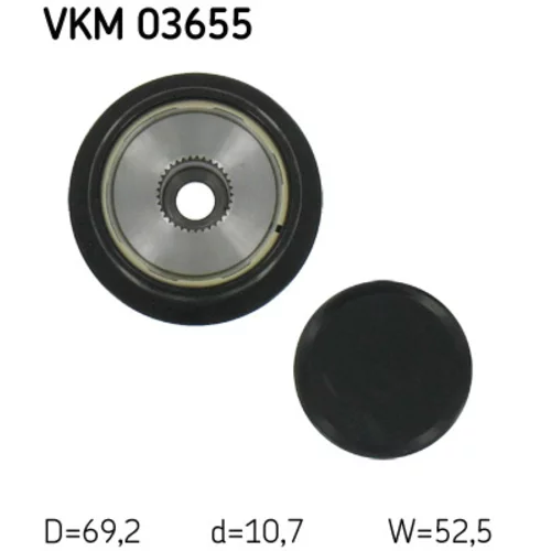 Voľnobežka alternátora VKM 03655 /SKF/ - obr. 2