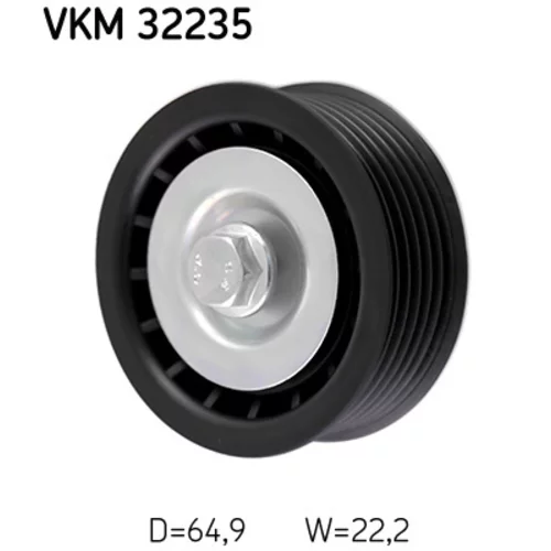 Vratná/vodiaca kladka rebrovaného klinového remeňa VKM 32235 /SKF/ - obr. 1