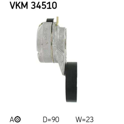 Napinák rebrovaného klinového remeňa VKM 34510 /SKF/ - obr. 2