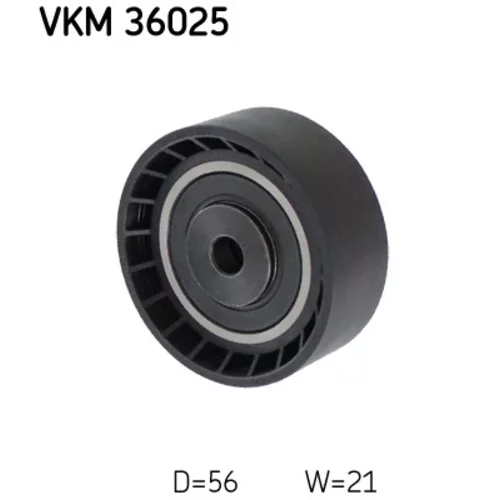 Vratná/vodiaca kladka rebrovaného klinového remeňa SKF VKM 36025