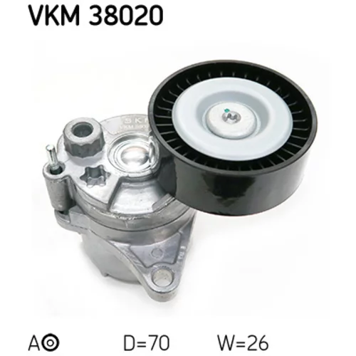 Napinák rebrovaného klinového remeňa SKF VKM 38020