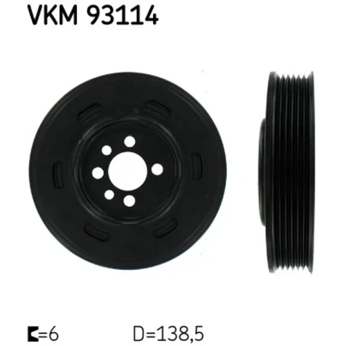Remenica kľukového hriadeľa SKF VKM 93114