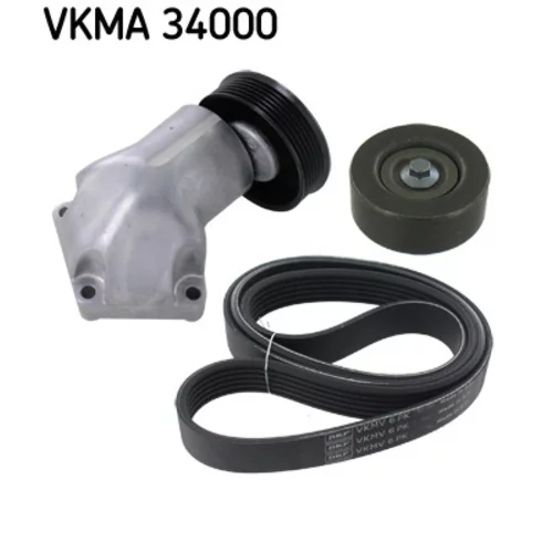 Ozubený klinový remeň - Sada SKF VKMA 34000