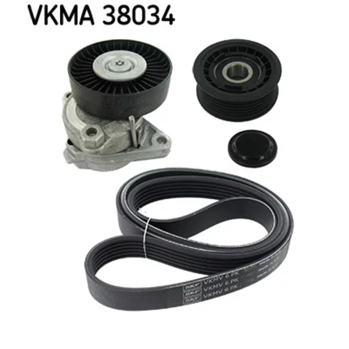Ozubený klinový remeň - Sada VKMA 38034 /SKF/ - obr. 1