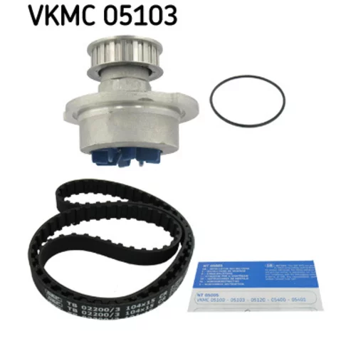 Vodné čerpadlo + sada ozubeného remeňa SKF VKMC 05103
