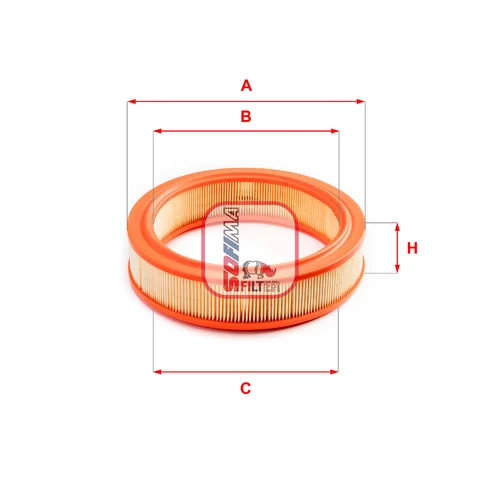 Vzduchový filter SOFIMA S 1066 A