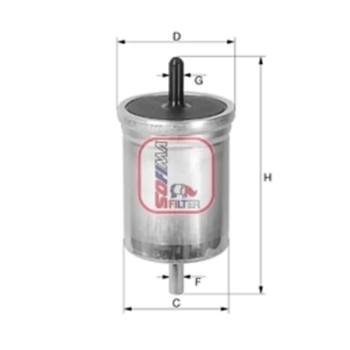 Palivový filter SOFIMA S 1562 B