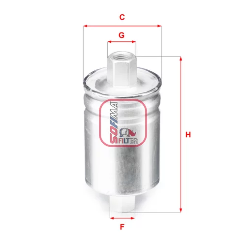 Palivový filter SOFIMA S 1750 B