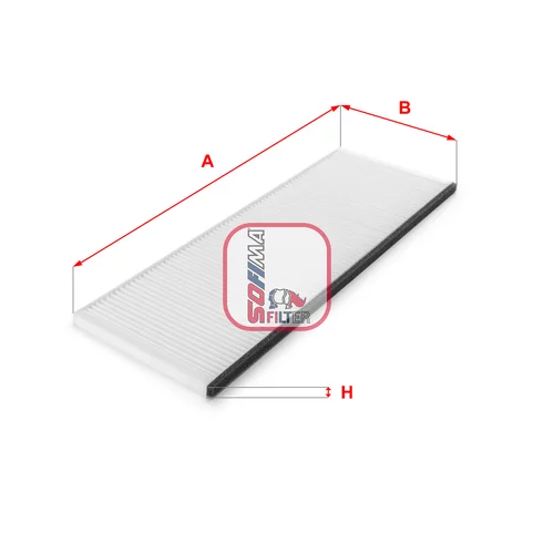Filter vnútorného priestoru SOFIMA S 3081 C
