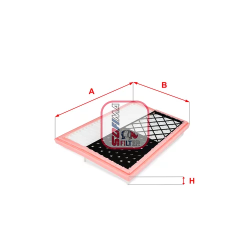 Vzduchový filter SOFIMA S 3462 A