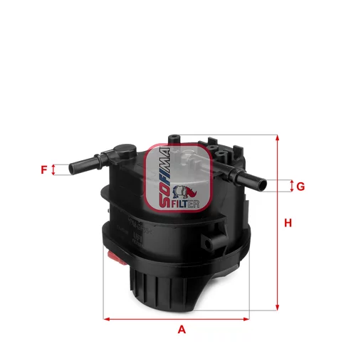 Palivový filter SOFIMA S 4015 NR